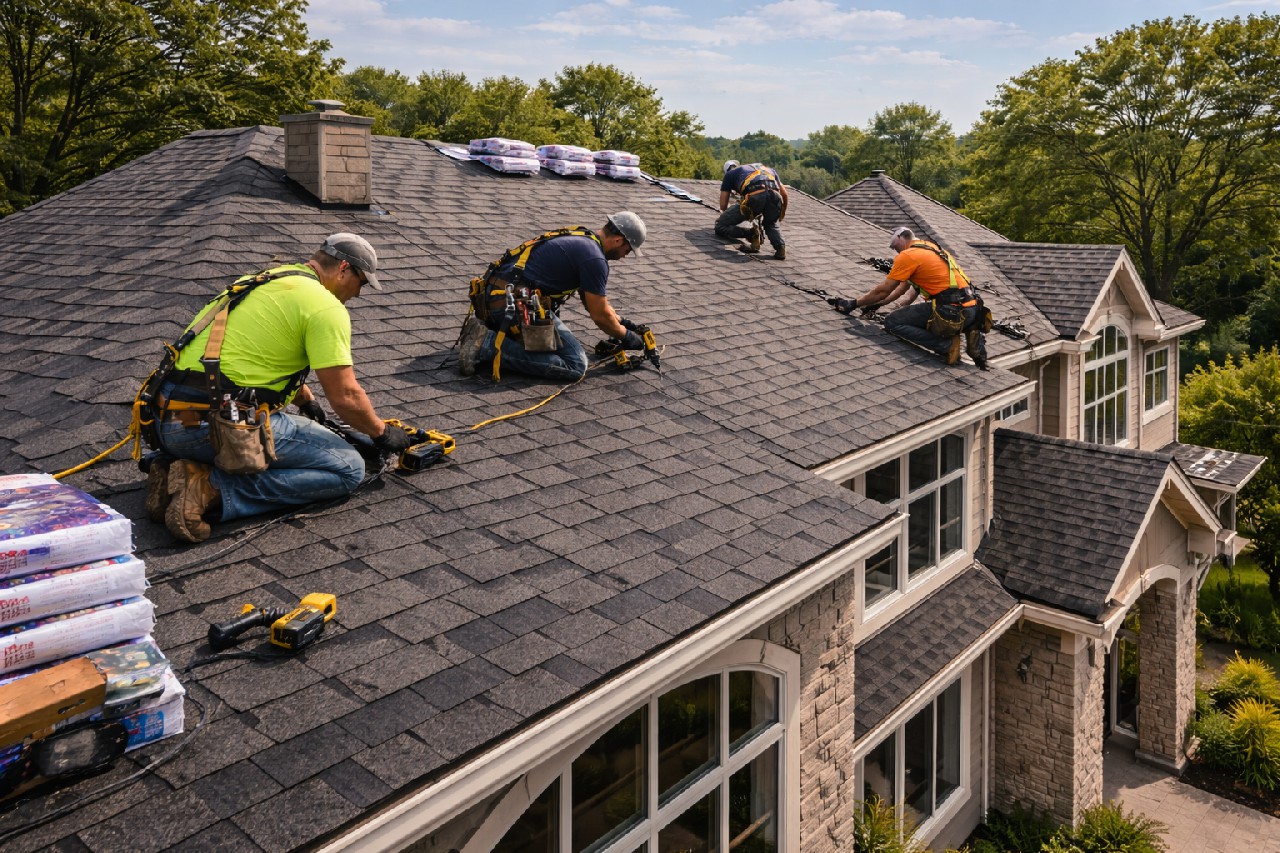 Asphalt Shingle Roof Installation service photo